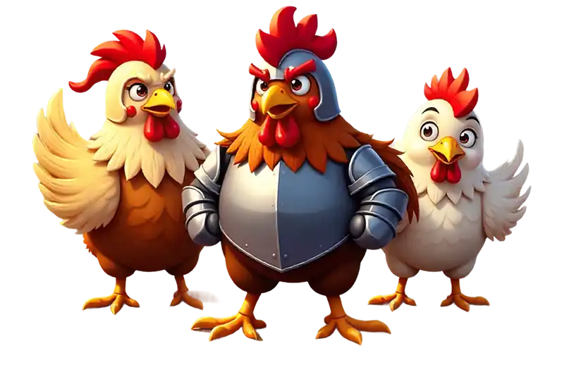 Chicken Knight hero
